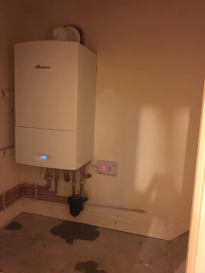 A fresh boiler installation from our team